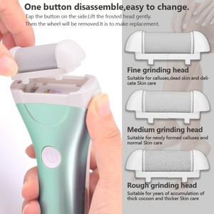 Lima electrónica para pies, herramientas de pedicura, lima recargable para pies, removedor eléctrico de callos resistente al agua para piel dura - Product Image 6