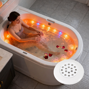 Lumière LED pour aquarium, étanche IP68, à changement de couleur RVB, pour animaux de compagnie et baignoire SPA - Product Image 6