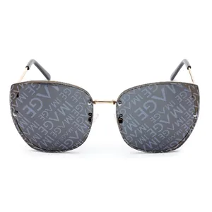 Fashion Brand Designer Cat Eye Sunglasses Women Vintage Retro Square Sun Glasses Big Frame Wholesale Pilot Sunglasses