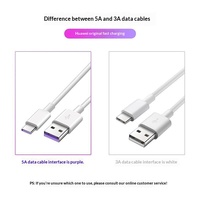 Cable de Datos USB-A/Tipo-C 5atypec, Material de PVC para Teléfonos Móviles Letv SPC Glory P50 Mate20, Modelo LS0016, Carga Rápida de Datos