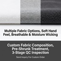 T-shirt Homme Col Contrastant Manches Unies Coton Lourd Personnalisable Logo en Gros Haute Qualité