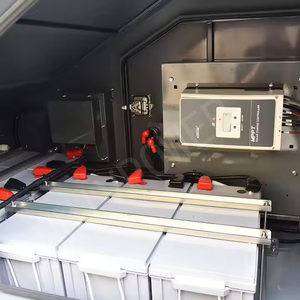 400W dẫn ánh sáng tháp 7m cột tời LFP Pin xây dựng trang web vườn cảnh quan văn phòng sử dụng trắng RGB phát ra DC - Product Image 3