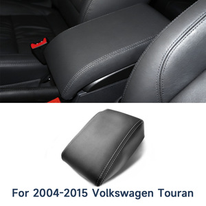 Reposabrazos para Volkswagen Touran, Cubierta de Almacenamiento Central en Microfibra de Cuero Genuino, Modelo 04-15A - Product Image 5