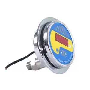 LED Digital Display Electronic Pressure Hydraulic Air Gas Water Oil Transmitter Sensor Gauge