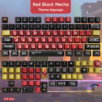 Various Styles PBT PC Sublimation Cherry Profile Keycaps for Mechanical Keyboard Custom Gaming Accessories Dye Sub Keycaps