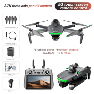S155 lungo <span class=keywords><strong>Fly</strong></span> 2.7k 3 assi Gimbal può trasportare Brushless GPS Drone 8K HD fotografia aerea RC Quadcopter professionale Drone - Product Image 6
