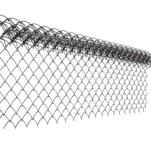 Pagar Rantai Kawat Kuningan Tugas Berat Berlapis Vinyl Galvanis untuk Keamanan Halaman Sekolah Perlindungan Batas Hunian - Product Image 1