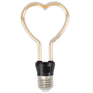 2021 wholesale led lighting bulb soft warm flexible filament bulb 4W E27 china supplier