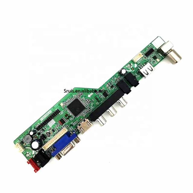 Original T.SK106A.03 LCD TV motherboard with  remote control