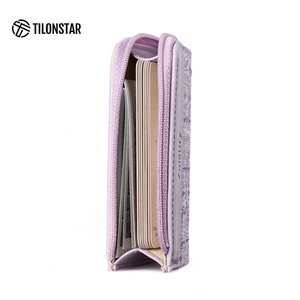 Portefeuille en cuir à fermeture éclair TILONSTAR TWW254, faible MOQ, tendance, pour smartphone, porte-cartes magnétique pour téléphone portable, portefeuille RFID - Product Image 3