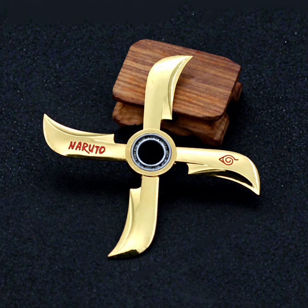 Sasuke Spin Shuriken (Or) -10CM