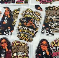 Autocollants en vinyle personnalisés les plus vendus pour l'impression DTF, lavables, en plastisol PET, pour transfert thermique sur T-shirts et casquettes
