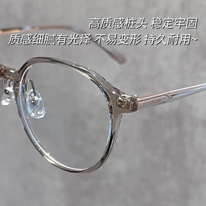 Montura de Gafas Ópticas Redondas Estilo Coreano 73006 para Mujer, Titanio TR Ultraligero, Lentes de PC, Puente Mediano, Danyang - Product Image 5