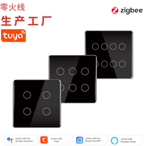 Tuya Smart Wifi Switch 84x84mm 10A 2.4Ghz Surge Protection For Home Automation - Product Image 3
