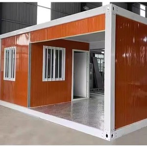 บ้านคอนเทนเนอร์ 18 ตร.ม. สำหรับสำนักงาน ดีไซน์มินิมอล ติดตั้งรวดเร็ว รูปทรงสี่เหลี่ยมผืนผ้า ความหนามาตรฐาน - Product Image 3