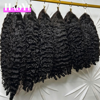 Wig Rambut Asli India 40 Inch 13x6 Deep Wave, Wig Tanpa Lem Full HD Transparent Lace Front, Wig Rambut Keriting Burma Remy HD Lace