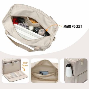Grand sac <span class=keywords><strong>à</strong></span> bandoulière pour ordinateur portable <span class=keywords><strong>à</strong></span> la mode pour femmes avec <span class=keywords><strong>boîte</strong></span> <span class=keywords><strong>à</strong></span> <span class=keywords><strong>lunch</strong></span> isolée Nouveau produit de pour combinaison de sacs <span class=keywords><strong>à</strong></span> main - Product Image 5