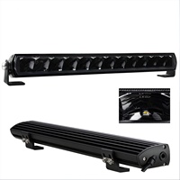 Nouvelle barre lumineuse LED mince 12V 20 pouces IP68 étanche 200W 8100LM 6500K pour toit de voiture, idéale pour ATV/UTV et camions tout-terrain