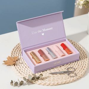 Caja de Regalo de Cartón Biodegradable de Lujo, Impermeable, para Cosméticos y Lápiz Labial, con Diseño Personalizado y Logotipo, con Inserto de Esponja Eva - Product Image 2