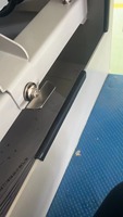 Serrure enduite de poudre accessoires de châssis en aluminium cylindre matériel industriel T poignée armoire châssis attache