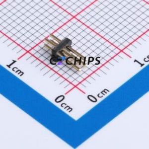 MTP310-1202S2 Pin Header Through hole Component (THT),P=1.27mm Connector 2x2P 1.27mm Double Row 4P - Product Image 2