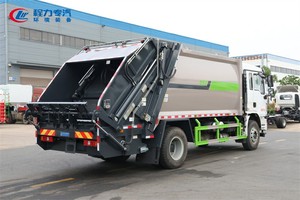Camión Compactador de Basura Cerrado SHACMAN de 16 CBM para Recolección de Residuos Municipales - Product Image 5