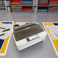 Imprimante matricielle d'occasion E-pson LQ-310 LQ310 pour livrets Imprimante matricielle