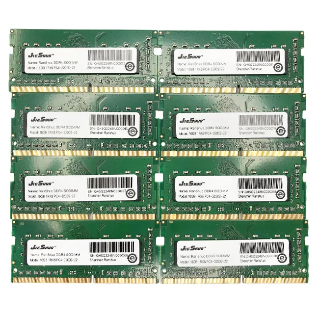 JIESHUO 100% baru RAM DDR4 16 GB 3200HZ memori fro Laptop pabrik produsen PC potongan grosir 16 gb laptop ram