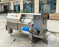 Multifunctionele Bevroren Vlees Dobbelsteen Snijmachine Groenteaardappelblokjes Snijder Watermeloen Drakenfruit Snijmachine