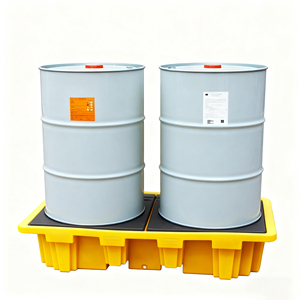 Chất lượng tốt tràn ngăn chặn Pallet IBC Thùng đựng nước thải nhựa Pallet 1100L - Product Image 3