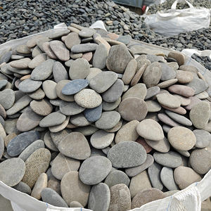 Batu lukisan berbentuk Oval alami untuk dekorasi taman kreatif dan kreasi hewan air - Product Image 5