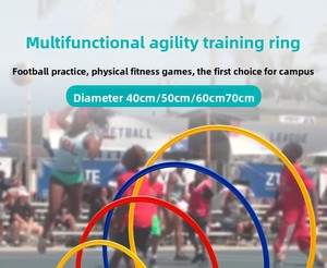 Anillos de Agilidad para Entrenamiento de Velocidad, Aros de PVC para Baloncesto, Fútbol, Fitness Infantil, Saltos, Deportes al Aire Libre - Product Image 6
