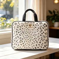 Étui pour MacBook en cuir imprimé léopard Yihe, housse pour MacBook Pro, pochettes pour ordinateur portable