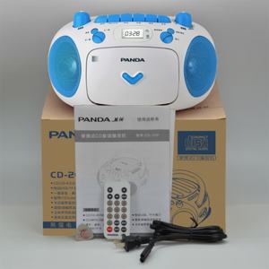 Lecteur MP3 portable multimédia CD Cassette Boombox avec écran, prêt à être expédié, lecteurs CD domestiques - Product Image 5