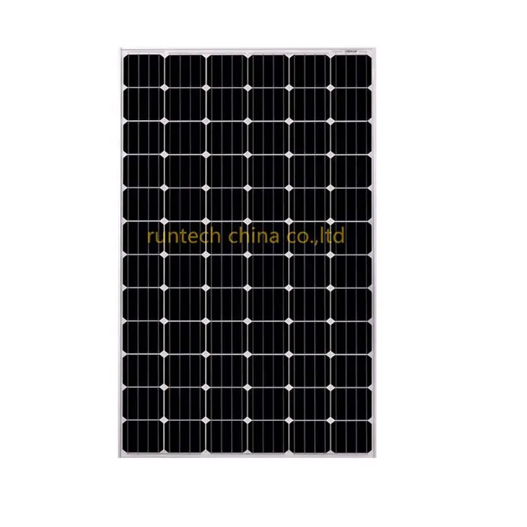 Hoch effizientes Solar panel Alle schwarzen mono kristallinen Solarmodule Poly 300w 305w 310w 315w 320w 330w 340w