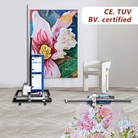Máquina de impresión de pared 3D Wallpen, máquina de impresión de pared Vertical, UV, China, CMYKW