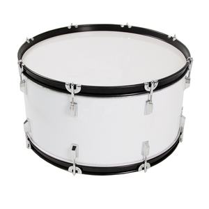 Bombo de Marcha de 16/18/20/22/24/26/28 Pulgadas, Instrumento de Percusión con Correa y Baquetas - Product Image 1