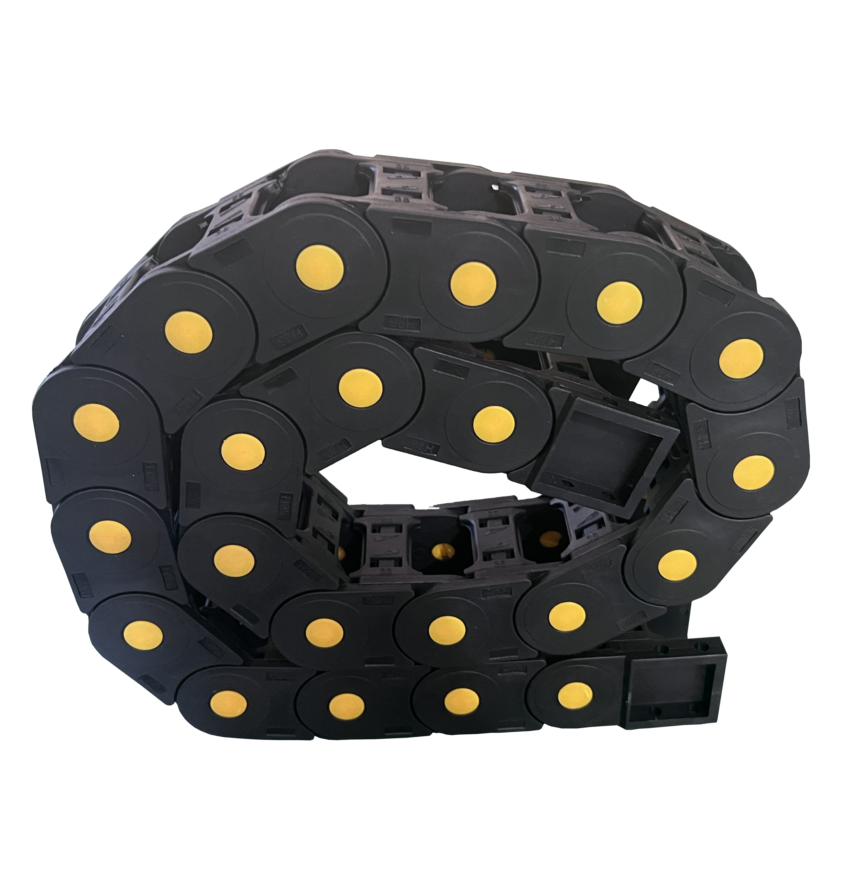 Factory Direct-sale 45*50mm Nylon <strong>Cable</strong> <strong>Guide</strong> Bridge-type <strong>Cable</strong> Guiding Slot CNC Machine Tool <strong>Cable</strong> Carrying Chain