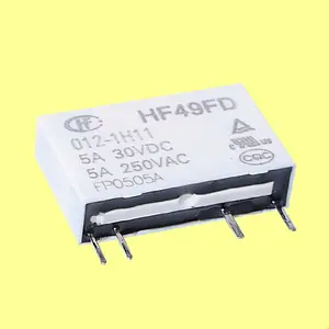 HF49FD 012 1H11 Hongfaリレー超薄型高感度4フィート5A30VDCはPA1A-12VDC PCBタイプの一般的な電源リレーを置き換えることができます