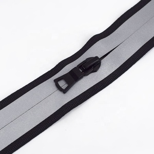 MeeTee ZT010 Đen <span class=keywords><strong>5</strong></span> # <span class=keywords><strong>Nylon</strong></span> Không Thấm Nước Dây Kéo Phụ Kiện Cho Quần Áo Áo Khoác Dây Kéo Puller <span class=keywords><strong>Nylon</strong></span> Đảo Ngược Dây Kéo Thanh Trượt A548 - Product Image 6