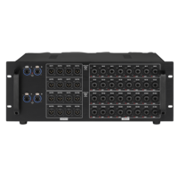 Boîtier d'interface numérique professionnel, préampli micro de haute qualité, double port d'extension, montage en rack pour studio