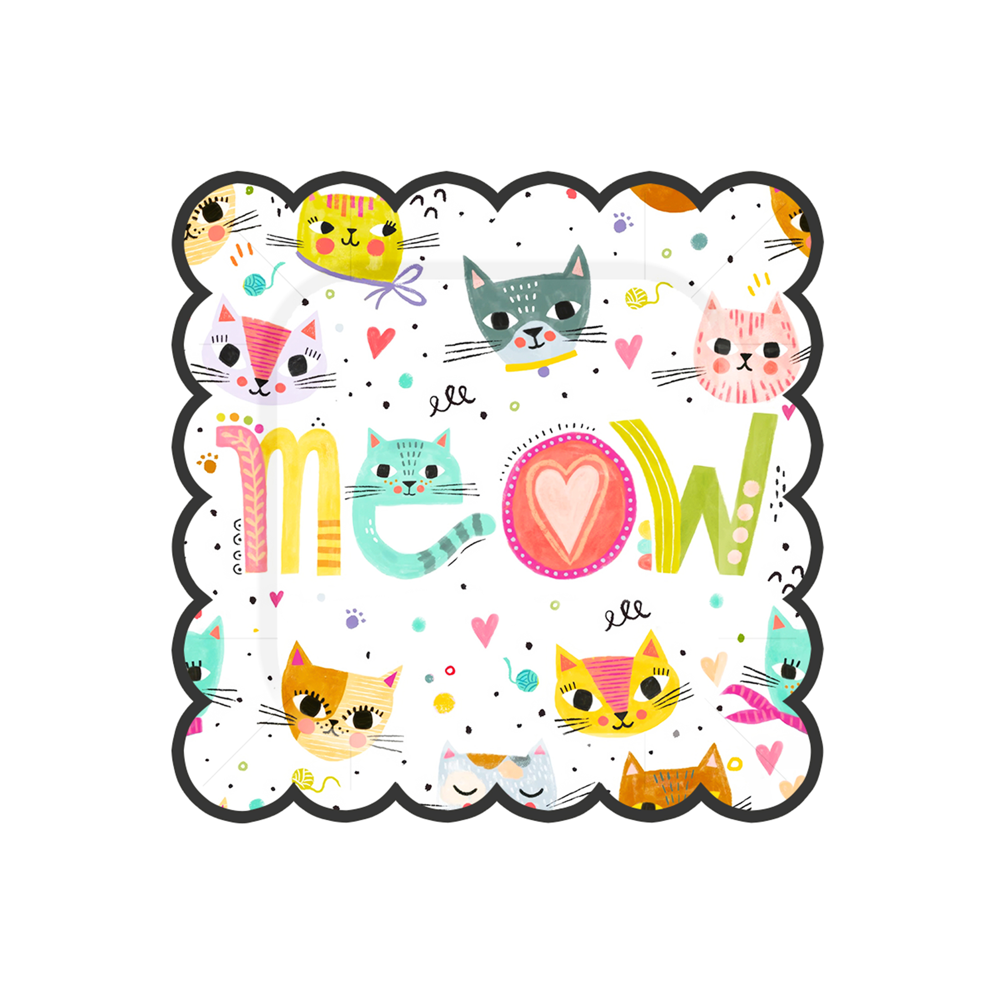 9inch paper plate*8pcs