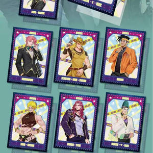 การ์ดสะสมตัวละครจากอนิเมะ JoJo's Bizarre Adventure โจลีน คูโจ และ คุโจ โจทาโร่ แบบกล่องสุ่มสำหรับเด็ก เกมการ์ดกระดาษ SSR Play SR - Product Image 5