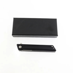 Mỹ D2 lưỡi thép chiến thuật gấp dao G10 xử lý sinde khóa Pocket Knife cho cắm trại DIY lớp OEM tùy biến hỗ trợ - Product Image 5