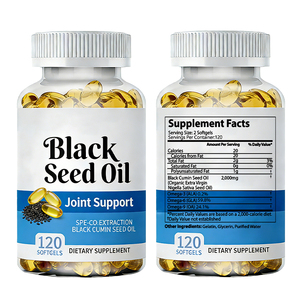 Meilleur prix OEM Huile de nigelle en gélules pour adultes Soutien immunitaire Huile de nigelle biologique Complément alimentaire pour cheveux et peau - Product Image 2