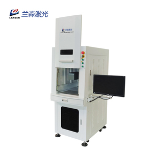 Nouvelle machine de marquage laser à fibre entièrement fermée de type sol, haute vitesse, 50W, <span class=keywords><strong>LANSEN</strong></span>, avec contrôle EZCAD - Product Image 3