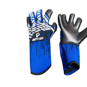 Gants de gardien de but allemands en PU de 4 mm avec fermeture éclair, protection des doigts et du pouce, Giga Grip, unisexes - Product Image 6