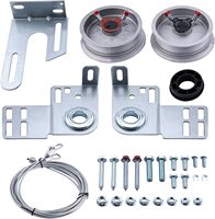 Support central robuste pour bobines de câbles, compatible avec le kit de ressort de torsion pour porte de garage extensible de 7 pieds de haut
