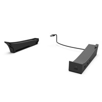 Support horizontal avec 4 ports USB pour PS5 Slim & PS5 Pro, base de refroidissement et accessoire de fixation pour console Playstation 5 Slim Pro