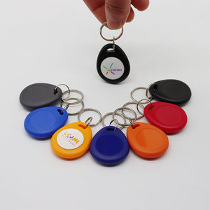 RFID 125Khz không thấm nước Keychain ABS Chất liệu NFC Key Fob cho kiểm soát truy cập 13.56MHz NFC Key <span class=keywords><strong>tag</strong></span> tần số lập trình - Product Image 2